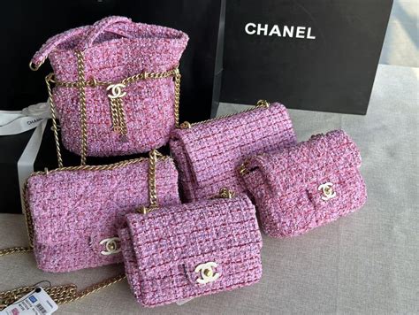 chanel tweed bag replica